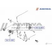 Ролик обводной комплект(pulley idler kit) AMIWA I1NPTJM 9CLGD ML 18-15-904 1422492235 - Изображение 2