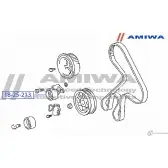 Ролик натяжителя ремня грм AMIWA 1422492242 912WFE1 CNIZ TJL 18-25-213 - Изображение 2