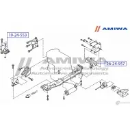 Подушка двигателя правая AMIWA BWU0 9J 1422490908 L5EF5 19-24-553 - Изображение 2