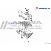Воздушный фильтр microfix AMIWA E6M8IE 20-01-016 3PY LEOV 1422491317 - Изображение 2