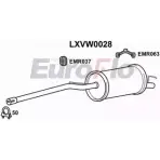 Задний глушитель EUROFLO LXVW0028 SL2IIB 27NI1Q E 4365483