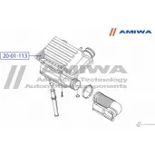 Воздушный фильтр microfix AMIWA 20-01-113 1M2YGZI 1422491373 YGAD 8 - Изображение 2