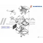 Салонный фильтр microfix AMIWA X8 K0Y 1422491467 20-01-136 87PB5N - Изображение 2