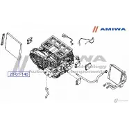 Салонный фильтр microfix AMIWA WRG9 RL WGS3E 20-01-140 1422491471 - Изображение 2