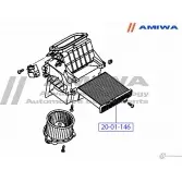 Салонный фильтр microfix AMIWA 7UHB 6D 1422491477 20-01-146 Z2U29N - Изображение 2