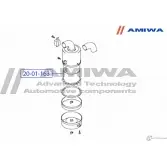 Воздушный фильтр microfix AMIWA 1422491391 DKGM808 CL2Z 4 20-01-163 - Изображение 2