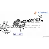Воздушный фильтр microfix AMIWA SDTAI5 5UE TDA 1422491400 20-01-177 - Изображение 2