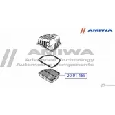 Воздушный фильтр microfix AMIWA 1422491406 0B CIS 20-01-185 R92TXF - Изображение 2