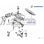 Воздушный фильтр microfix AMIWA 5ZJZAO 20-01-189 ZZNGF B 1422491409 - Изображение 2