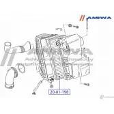 Воздушный фильтр microfix AMIWA 1422491395 20-01-198 U PTGY5W X9CULND - Изображение 2