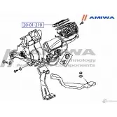 Воздушный фильтр microfix AMIWA 1422492028 HQ W8N X2AOR 20-01-210 - Изображение 2
