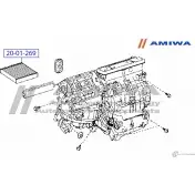 Салонный фильтр microfix AMIWA YP NH5WI 20-01-269 ZTOKS 1422491487 - Изображение 2