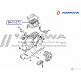 Салонный фильтр microfix AMIWA X3QNIV P 1422491505 20-01-273 9QOOAY - Изображение 2