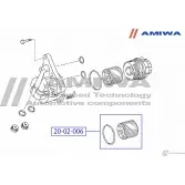 Масляный фильтр microfix AMIWA DJWKM 20-02-006 1422491415 HLXQ S - Изображение 2