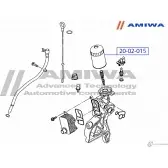 Масляный фильтр microfix AMIWA 20-02-015 PS7A2U2 1422491425 X7D3G3 S - Изображение 2