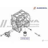 Масляный фильтр microfix AMIWA 20-02-025 1422491418 A2UFQ D YU0VK - Изображение 2