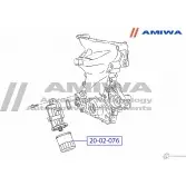Масляный фильтр microfix AMIWA L8DRB8 L 1422491434 20-02-076 T93ILGM - Изображение 2