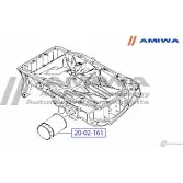Масляный фильтр microfix AMIWA 1422491442 KYX NJOF 20-02-161 UP1MXK3 - Изображение 2