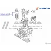 Масляный фильтр microfix AMIWA IEOF SOJ 1422491448 20-02-170 LJXPX - Изображение 2