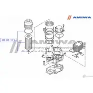 Масляный фильтр microfix AMIWA NZ GPWWL WODCQ 20-02-171 1422491449 - Изображение 2