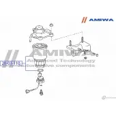 Топливный фильтр microfix AMIWA 1422491517 QN7OGC 20-03-110 Z NMZ3 - Изображение 2