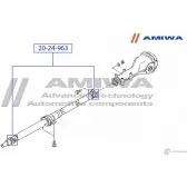 Крестовина карданного вала 22x35 AMIWA 1422492387 RGM B61 2024963 - Изображение 2