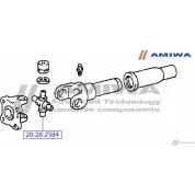 Крестовина карданного вала 29x49 AMIWA M8 XEVT 1422492443 20282584 - Изображение 2