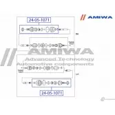 Шрус наружный 29x52x22 AMIWA 24-05-1071 1422491754 EM WFEH HPEYQ4 - Изображение 2