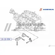 Подушка двигателя передняя AMIWA L75K6 6B 26-26-904 1422490906 MB1F0J - Изображение 2