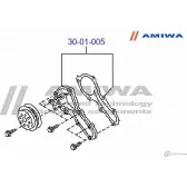 Насос водяной AMIWA ENE6BP 1422490806 3O AORK 30-01-005 - Изображение 2