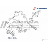 Насос водяной AMIWA 30-01-033 1422490825 W 1IAY HE5HOGB - Изображение 2