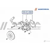 Насос водяной AMIWA 2 81JZZB 30-01-050 1422490831 W4WM7 - Изображение 2