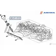 Катушка зажигания AMIWA 40-01-012 KT9JND 1422490260 IRLW W3L - Изображение 2