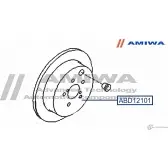 Тормозной диск задний speed stop AMIWA BU3YDGE Y7PL R0C 1422490170 ABD12101 - Изображение 2