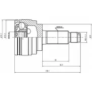 Шрус граната AYWIPARTS 3SHIY S FQ5KPP 4380289 AW1510083