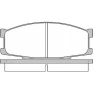 Тормозные колодки, дисковые, комплект DRIVE PLUS 1WXDS DP1010.10.0283 4383389 PCA0283 00