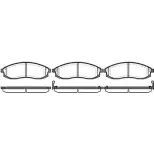 Тормозные колодки, дисковые, комплект DRIVE PLUS 2308 6 DP1010.10.0547 4383632 23316