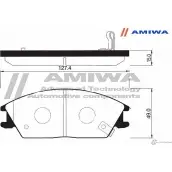 Колодки тормозные дисковые передние speed stop AMIWA 03R02HZ N G2V3 CD11091S 1422490580 - Изображение 2