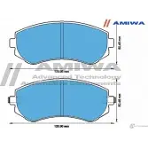Колодки тормозные дисковые передние speed stop AMIWA 1422490589 K3KUV CD1116S QH7H B - Изображение 2
