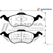 Колодки тормозные дисковые передние speed stop AMIWA CD11358 8OHX08 N 1422490573 AK1Q5 - Изображение 2