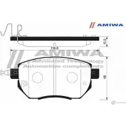 Колодки тормозные дисковые передние speed stop AMIWA O 6XRB CD1264S PIFII 1422490591 - Изображение 2