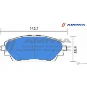 Колодки тормозные дисковые передние speed stop AMIWA 1422490729 WY7KA O CD3335 WTLOHGK - Изображение 2