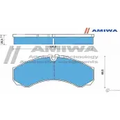 Колодки тормозные дисковые передние speed stop AMIWA 9 DNOA CD8020 1422490772 GFZ3C4F - Изображение 2