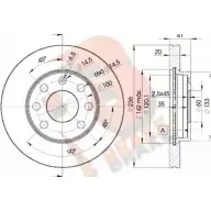 Тормозной диск R BRAKE Chevrolet Aveo (T250) 1 Седан 1.6 102 л.с. 2008 – 2024 6E GEGC BCRXB 78RBD21440