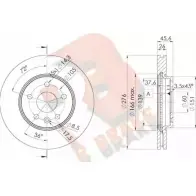 Тормозной диск R BRAKE 78RBD21559 4387551 RCI450F 2M9WH1 Y