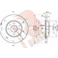 Тормозной диск R BRAKE XSWU2 78RBD21650 N 1E7TD Fiat Fiorino