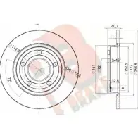Тормозной диск R BRAKE 78RBD23275 FSP AZP5 Mazda 3 (BK) 1 Хэтчбек 1.6 DI Turbo 109 л.с. 2004 – 2009 HFBFBU