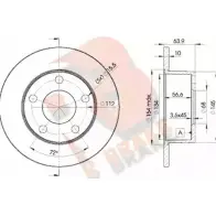 Тормозной диск R BRAKE URTXEN 78RBD24060 Audi 100 (C4) 4 Седан 2.0 100 л.с. 1990 – 1994 V8 PYW