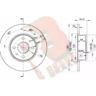 Тормозной диск R BRAKE Fiat Multipla (186) 1 Минивэн 1.6 16V GPL 103 л.с. 2001 – 2010 JH35WV 78RBD24070 X 8CHUQ