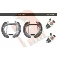 Тормозные колодки, комплект R BRAKE Audi 100 (C4) 4 Универсал 2.4 D 82 л.с. 1990 – 1994 BWNU6 Q4G7 NB 79RBKT0004